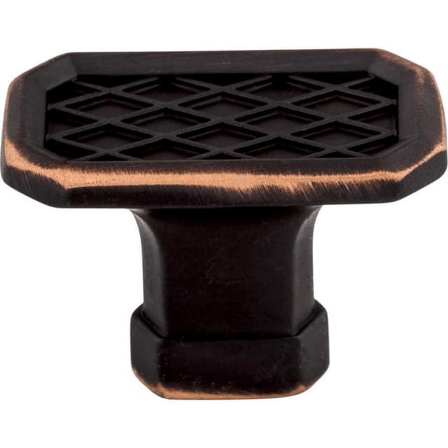 Top Knobs Tower Bridge Series 1-1/2 in (38 mm) L x 7/8 in (22 mm) W Umbrio Knob, - TK205UM