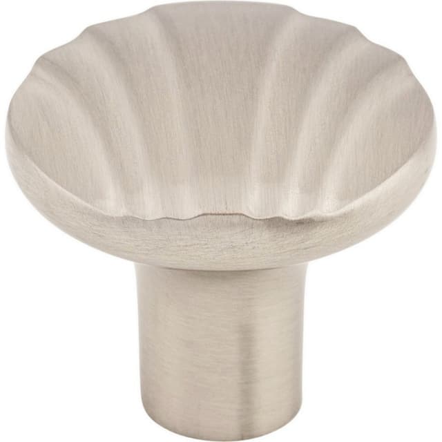 Top Knobs Victoria Falls Series 1-1/4" (32 mm) Diameter Brushed Satin NickelKnob, - TK221BSN