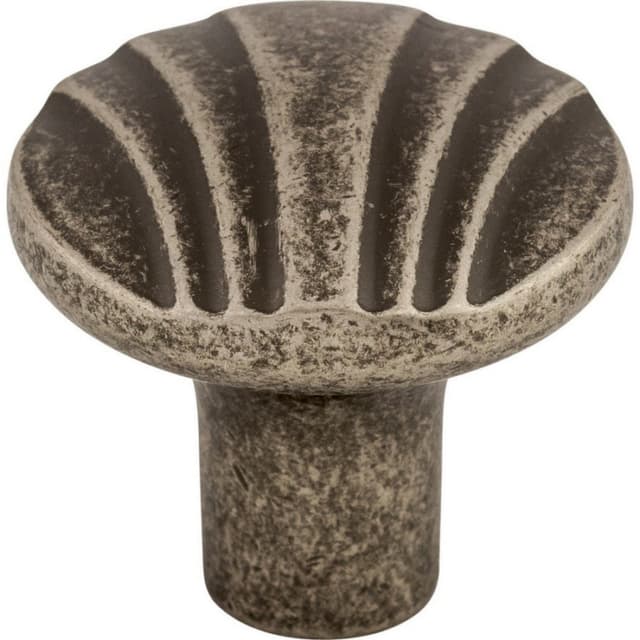 Top Knobs Victoria Falls Series 1-1/4" (32 mm) Diameter Antique PewterKnob, - TK221PTA