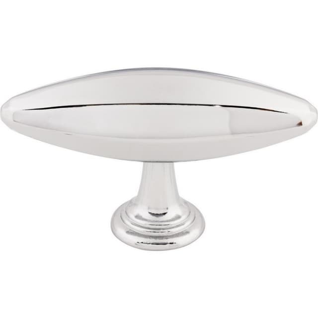 Top Knobs Chareau Series 3 in (76 mm) L x 15/16 in (24 mm) W Polished Chrome Knob, - TK231PC