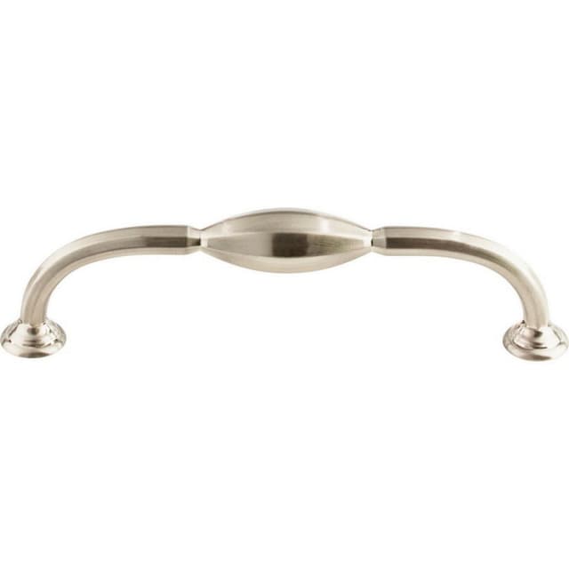 Top Knobs Chareau Series 5-1/16" (128 mm) Center to Center Brushed Satin Nickel Pull, - TK232BSN