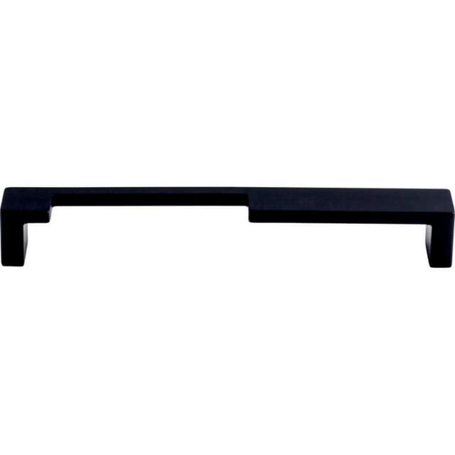 Top Knobs Sanctuary II Series 7" (178 mm) Center to Center Flat Black Pull, - TK257BLK