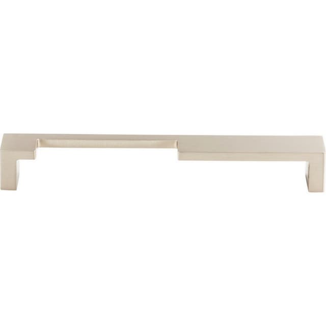 Top Knobs Sanctuary II Series 7" (178 mm) Center to Center Brushed Satin Nickel Pull, - TK257BSN