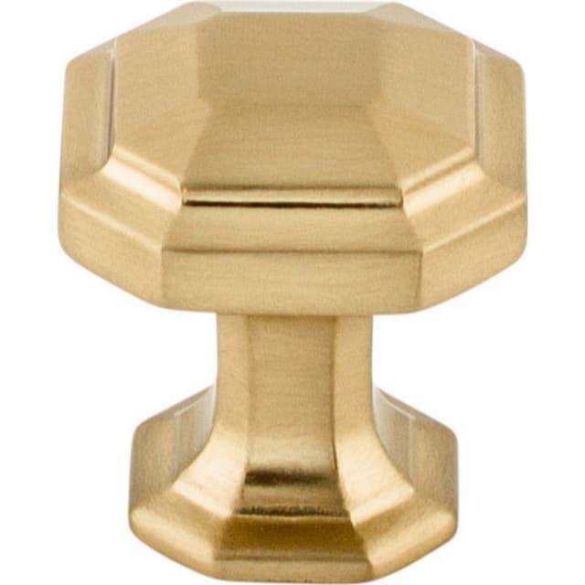 Top Knobs Chareau Series 1-1/8 in (28.5 mm) L x 1-1/8 in (29 mm) W Honey Bronze Knob, - TK286HB