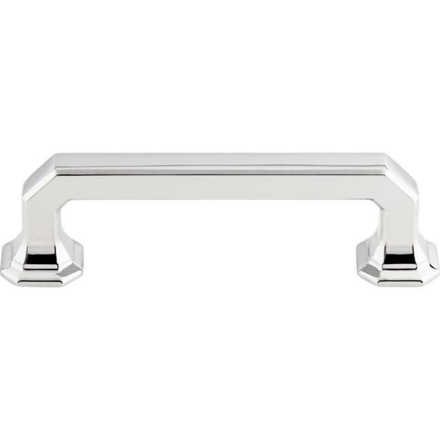 Top Knobs Chareau Series 3-3/4" (95 mm) Center to Center Polished Chrome Pull, - TK287PC