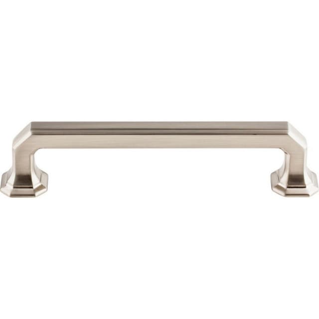 Top Knobs Chareau Series 5" (127 mm) Center to Center Brushed Satin Nickel Pull, - TK288BSN