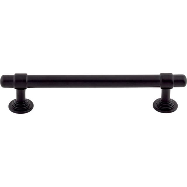 Top Knobs Ellis Series 5-1/16" (128 mm) Center to Center Flat Black Pull, - TK3002BLK