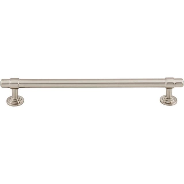 Top Knobs Ellis Series 7-9/16" (192 mm) Center to Center Brushed Satin Nickel Pull, - TK3004BSN