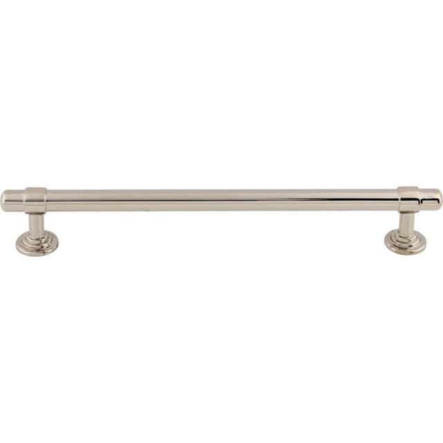 Top Knobs Ellis Series 7-9/16" (192 mm) Center to Center Polished Nickel Pull, - TK3004PN
