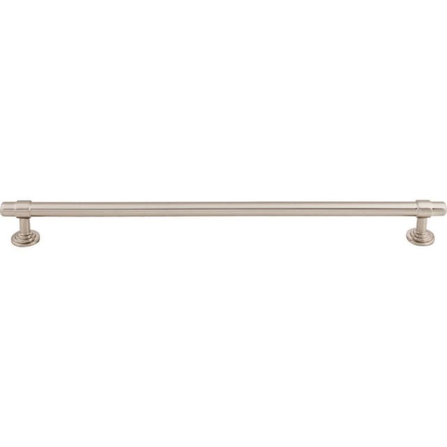 Top Knobs Ellis Series 12" (305 mm) Center to Center Brushed Satin Nickel Pull, - TK3006BSN