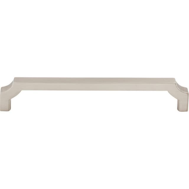 Top Knobs Ellis Series 6-5/16" (160 mm) Center to Center Brushed Satin Nickel Pull, - TK3023BSN