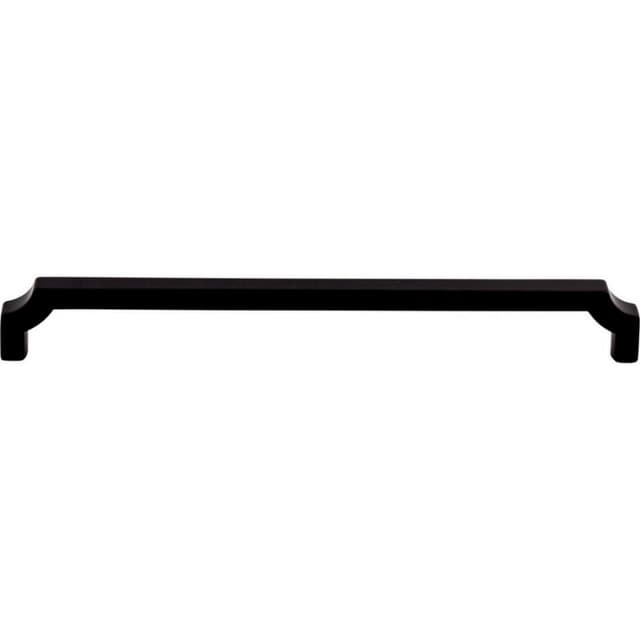 Top Knobs Ellis Series 8-13/16" (224 mm) Center to Center Flat Black Pull, - TK3025BLK