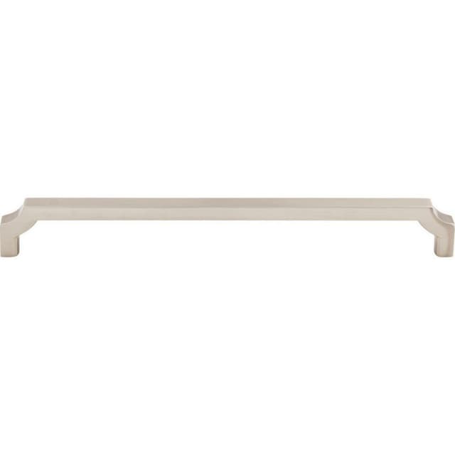Top Knobs Ellis Series 8-13/16" (224 mm) Center to Center Brushed Satin Nickel Pull, - TK3025BSN