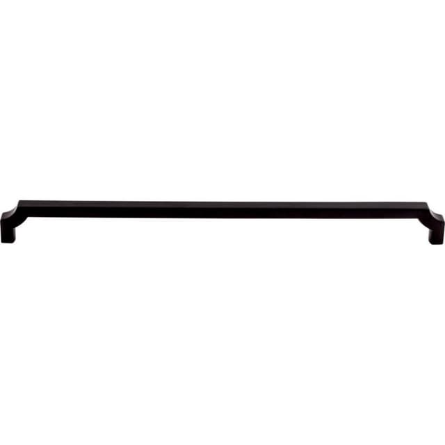 Top Knobs Ellis Series 12" (305 mm) Center to Center Flat Black Pull, - TK3026BLK
