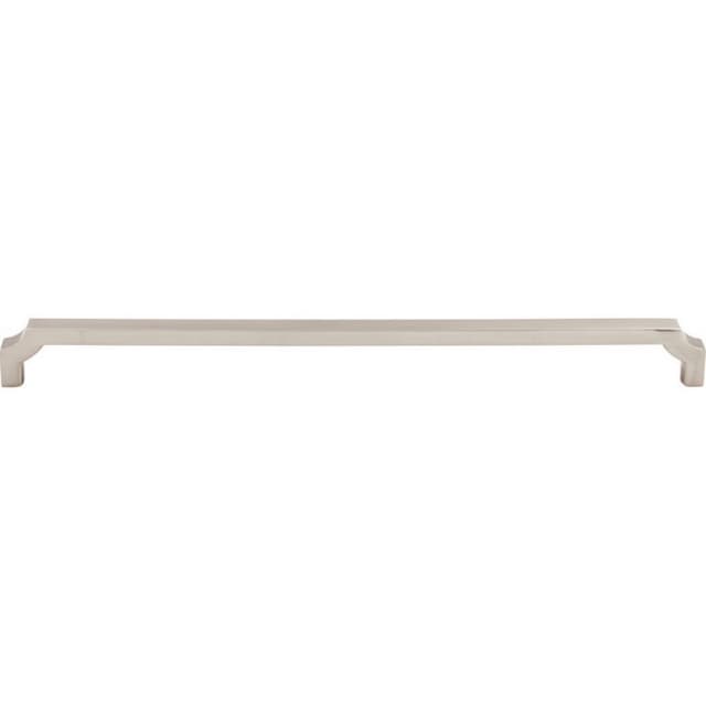 Top Knobs Ellis Series 12" (305 mm) Center to Center Brushed Satin Nickel Pull, - TK3026BSN