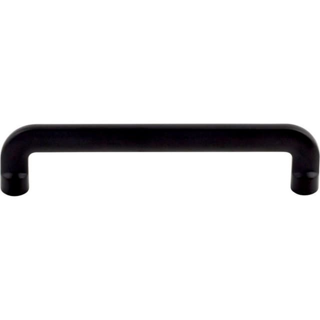 Top Knobs Ellis Series 5-1/16" (128 mm) Center to Center Flat Black Pull, - TK3042BLK