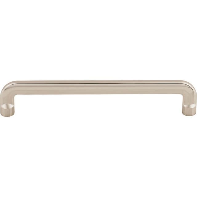 Top Knobs Ellis Series 6-5/16" (160 mm) Center to Center Polished Nickel Pull, - TK3043PN