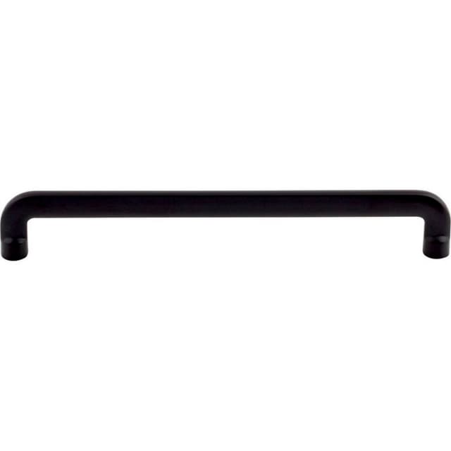Top Knobs Ellis Series 7-9/16" (192 mm) Center to Center Flat Black Pull, - TK3044BLK