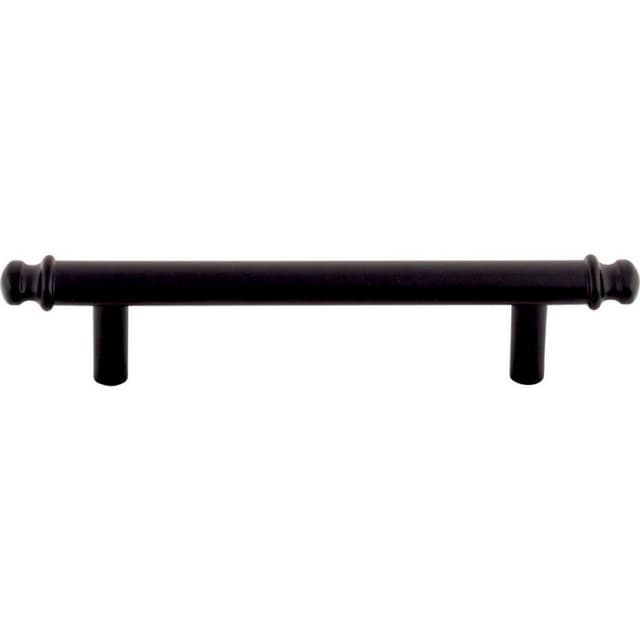 Top Knobs Ellis Series 3-3/4" (95 mm) Center to Center Flat Black Pull, - TK3052BLK