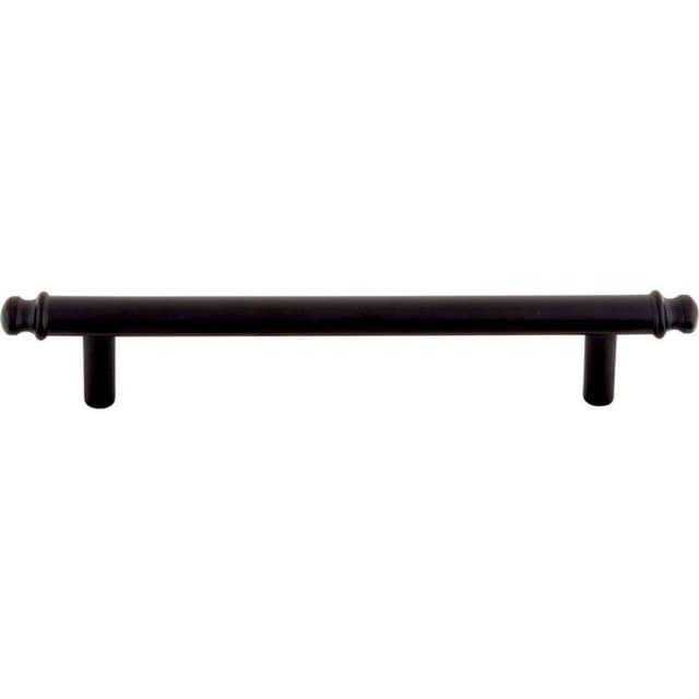 Top Knobs Ellis Series 5-1/16" (128 mm) Center to Center Flat Black Pull, - TK3053BLK