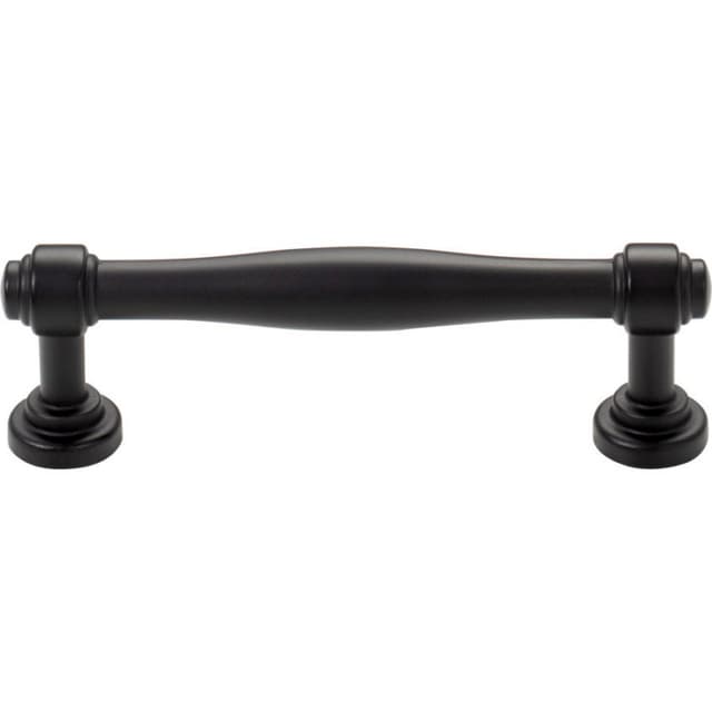 Top Knobs Regent's Park Series 3-3/4" (96 mm) Center to Center Flat Black Pull, - TK3071BLK