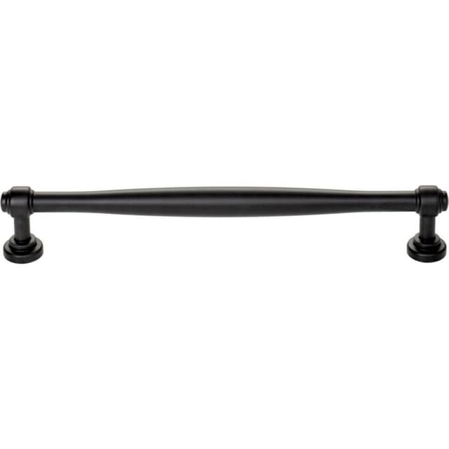 Top Knobs Regent's Park Series 7-9/16" (192 mm) Center to Center Flat Black Pull, - TK3074BLK
