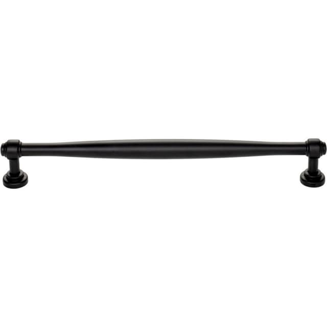 Top Knobs Regent's Park Series 8-13/16" (224 mm) Center to Center Flat Black Pull, - TK3075BLK