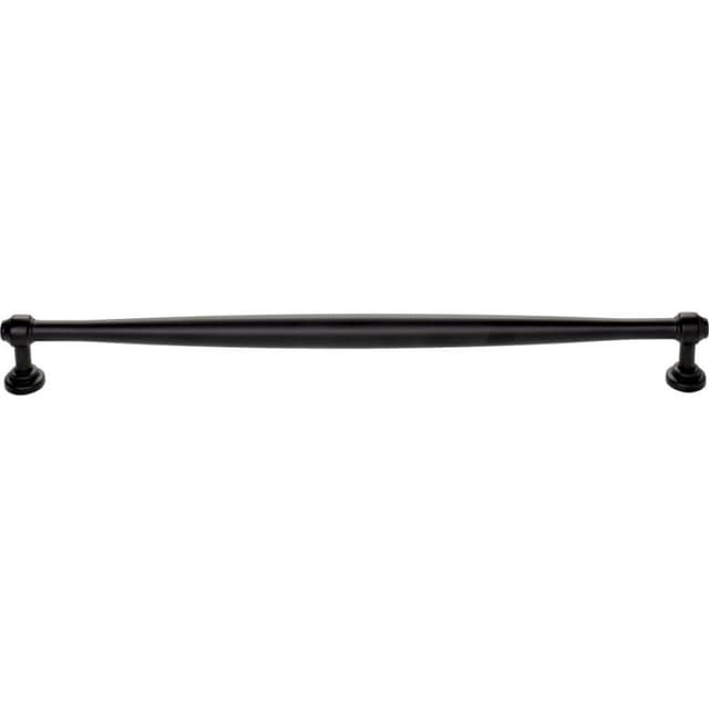 Top Knobs Regent's Park Series 12" (305 mm) Center to Center Flat Black Pull, - TK3076BLK