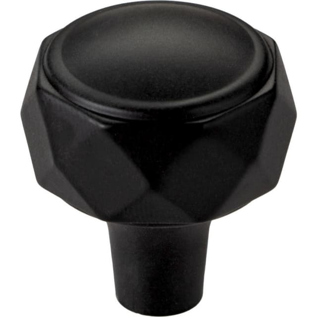 Top Knobs Regent's Park Series 1-1/4" (32 mm) Diameter Flat BlackKnob, - TK3080BLK