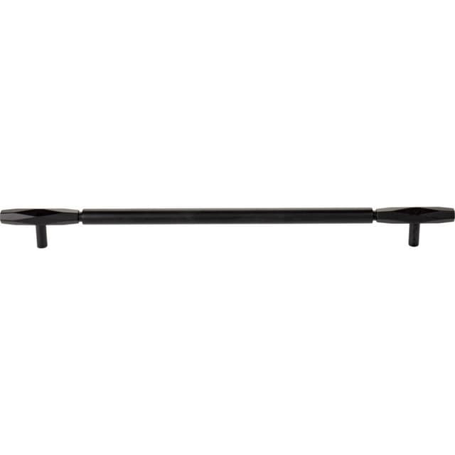 Top Knobs Regent's Park Series Flat Black 18" (457 mm) Center to Center Appliance Pull, -TK3088BLK