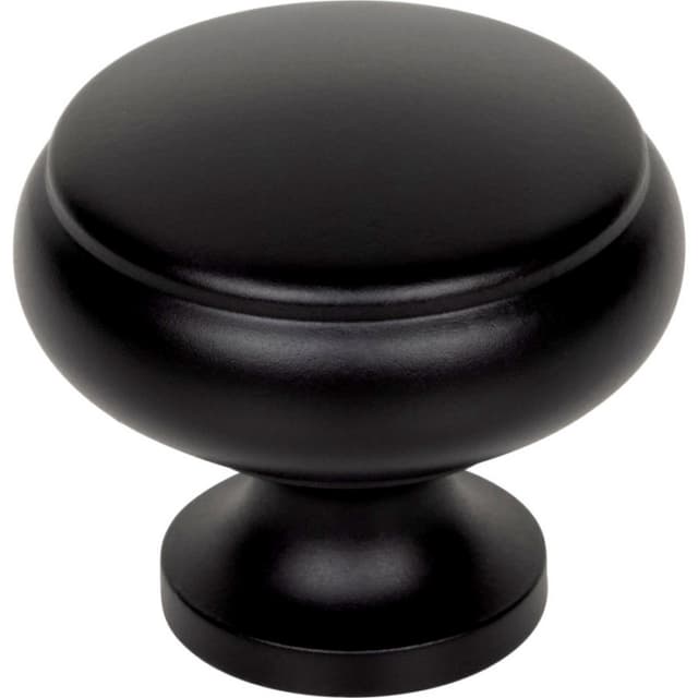 Top Knobs Regent's Park Series 1-1/4" (32 mm) Diameter Flat BlackKnob, - TK3090BLK