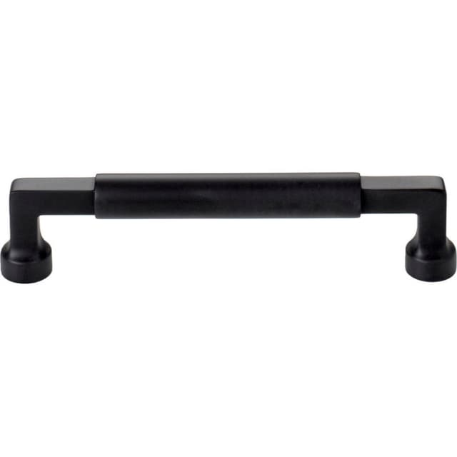 Top Knobs Regent's Park Series 5-1/16" (128 mm) Center to Center Flat Black Pull, - TK3092BLK
