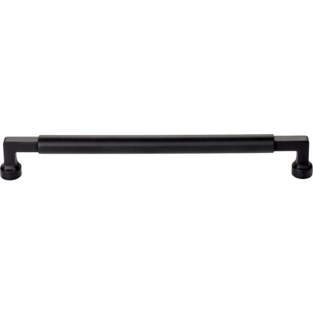 Top Knobs Regent's Park Series 8-13/16" (224 mm) Center to Center Flat Black Pull, - TK3095BLK