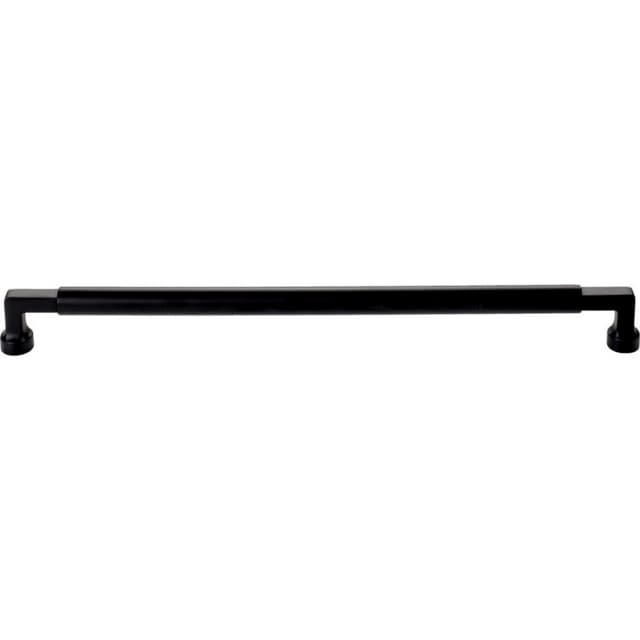 Top Knobs Regent's Park Series 12" (305 mm) Center to Center Flat Black Pull, - TK3096BLK