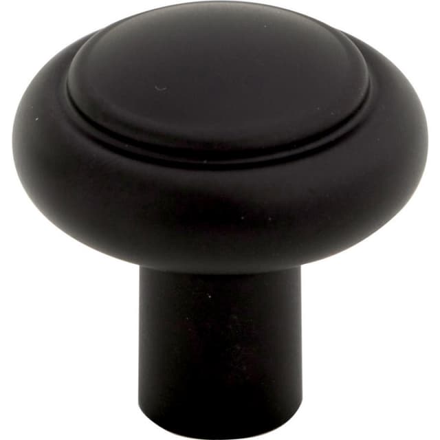 Top Knobs Regent's Park Series 1-1/4" (32 mm) Diameter Flat BlackKnob, - TK3110BLK
