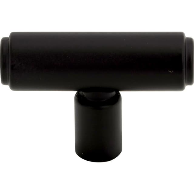 Top Knobs Regent's Park Series 2 in (51 mm) L x 5/8 in (16 mm) W Flat Black Knob, - TK3111BLK