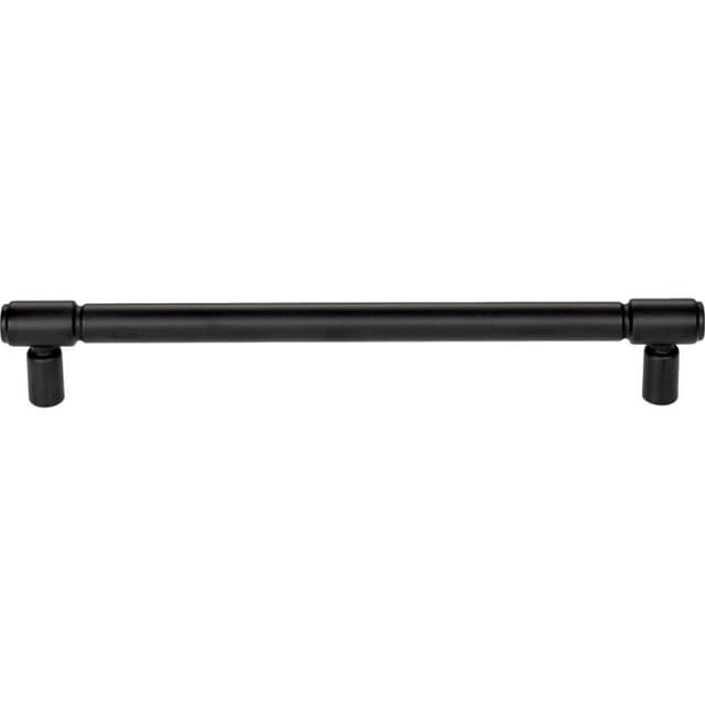 Top Knobs Regent's Park Series 7-9/16" (192 mm) Center to Center Flat Black Pull, - TK3115BLK