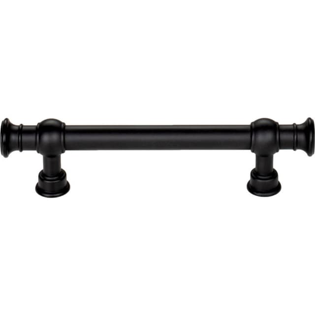 Top Knobs Regent's Park Series 3-3/4" (96 mm) Center to Center Flat Black Pull, - TK3121BLK