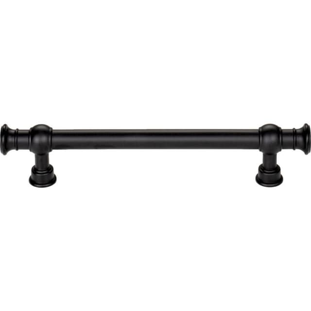 Top Knobs Regent's Park Series 5-1/16" (128 mm) Center to Center Flat Black Pull, - TK3122BLK