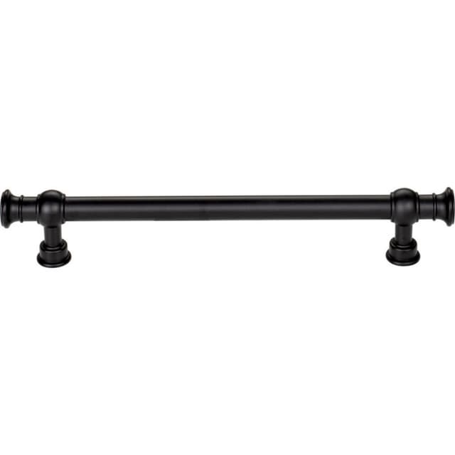 Top Knobs Regent's Park Series 6-5/16" (160 mm) Center to Center Flat Black Pull, - TK3123BLK