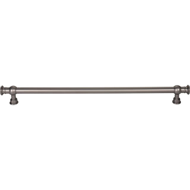 Top Knobs Regent's Park Series 12" (305 mm) Center to Center Ash Gray Pull, - TK3126AG