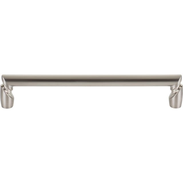 Top Knobs Morris Series 6-5/16" (160 mm) Center to Center Brushed Satin Nickel Pull, - TK3134BSN