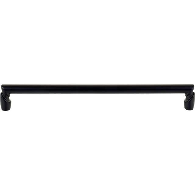 Top Knobs Morris Series 8-13/16" (224 mm) Center to Center Flat Black Pull, - TK3136BLK
