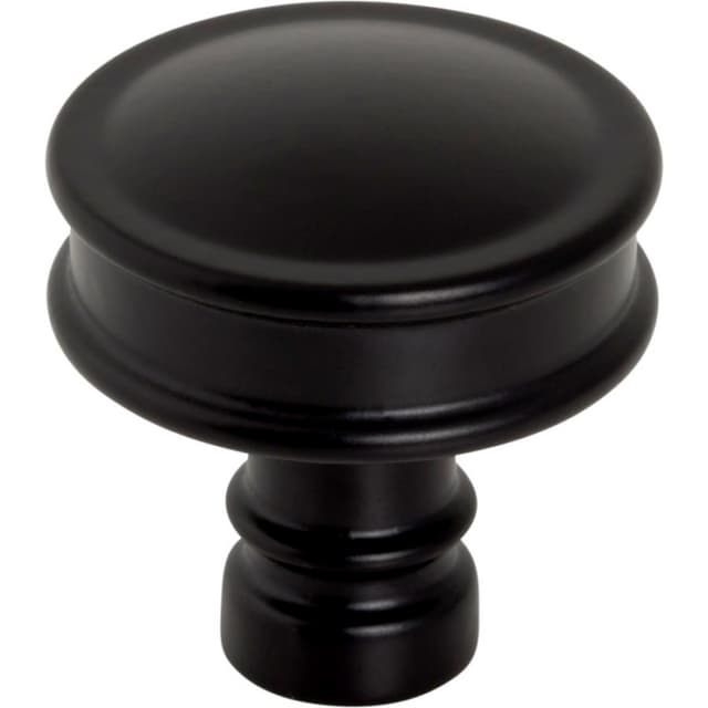 Top Knobs Morris Series 1-1/4" (32 mm) Diameter Flat BlackKnob, - TK3140BLK