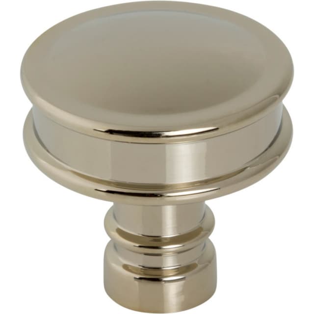 Top Knobs Morris Series 1-1/4" (32 mm) Diameter Polished NickelKnob, - TK3140PN