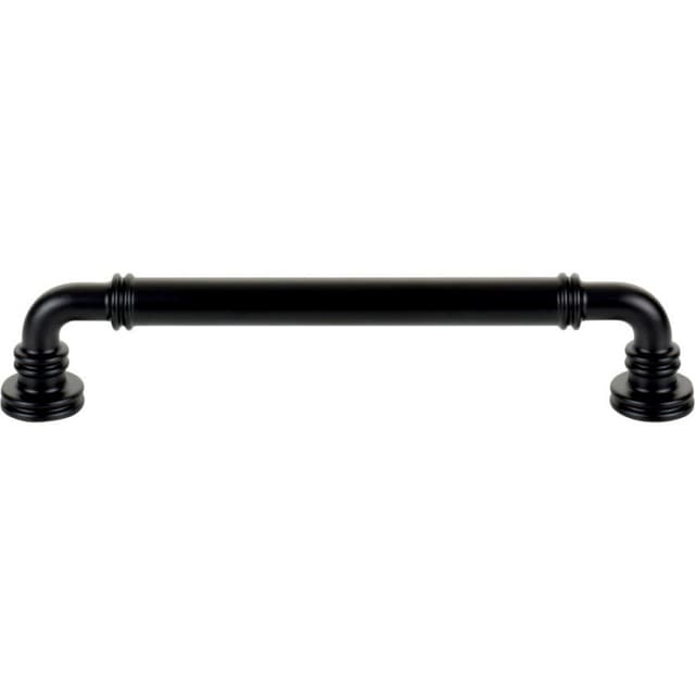 Top Knobs Morris Series 6-5/16" (160 mm) Center to Center Flat Black Pull, - TK3143BLK