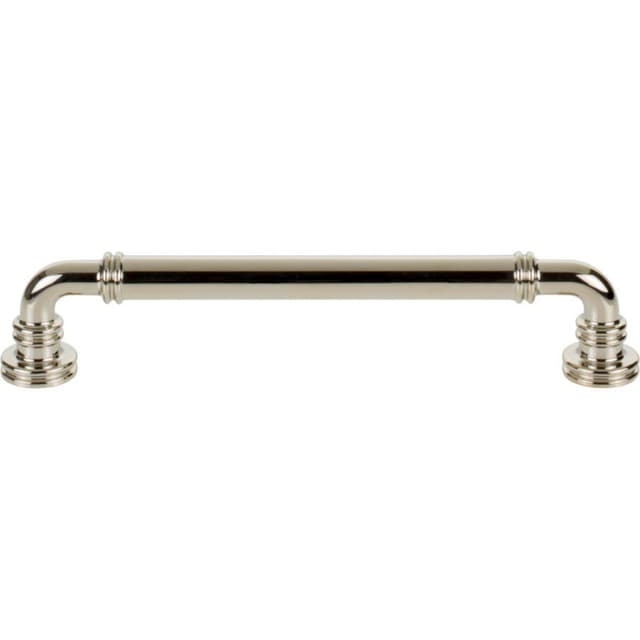 Top Knobs Morris Series 6-5/16" (160 mm) Center to Center Polished Nickel Pull, - TK3143PN