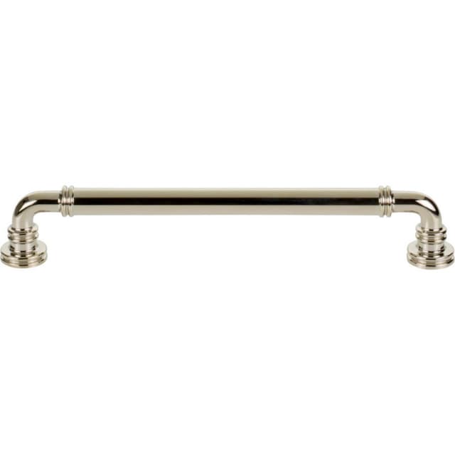 Top Knobs Morris Series 7-9/16" (192 mm) Center to Center Polished Nickel Pull, - TK3144PN