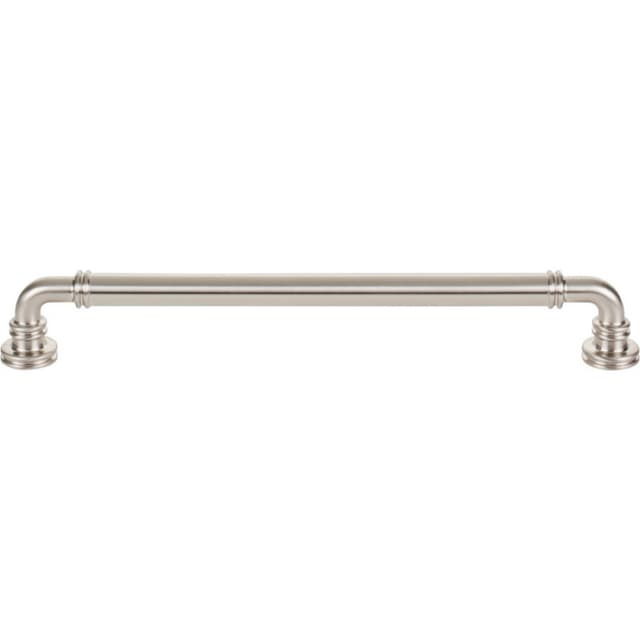 Top Knobs Morris Series 8-13/16" (224 mm) Center to Center Brushed Satin Nickel Pull, - TK3145BSN