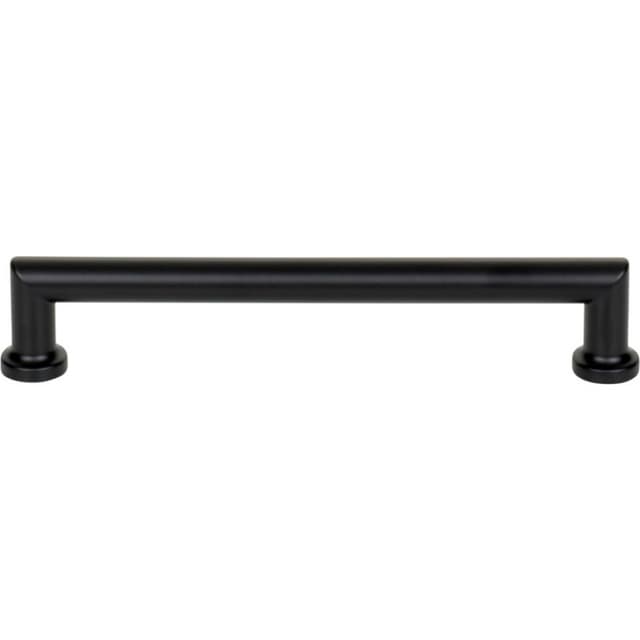Top Knobs Morris Series 6-5/16" (160 mm) Center to Center Flat Black Pull, - TK3153BLK